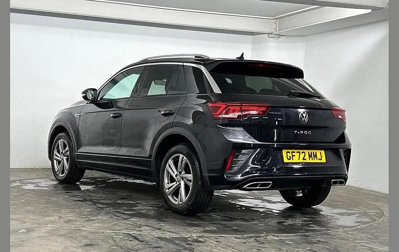 Used VW T-Roc R-line 150 HP (110 kW) 2022 Black SUV