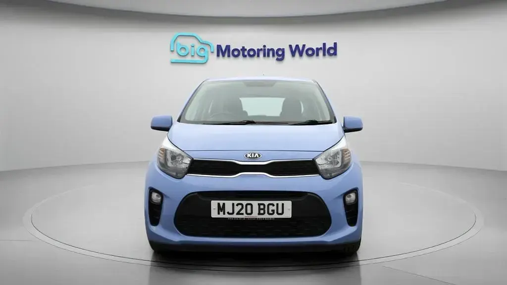 Used Kia Picanto 66 HP (48 kW) 2020 Blue Hatchback