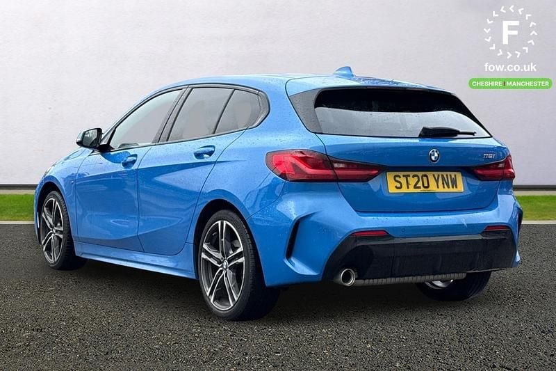 Used BMW 118 M Sport 140 HP (102 kW) 2020 Blue Hatchback
