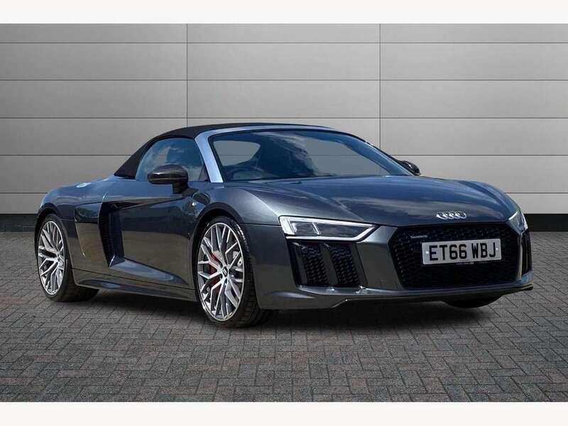 Grey Used 2017 Audi R8 Spyder Advanced Cabriolet | £76,350 - Image 1/4