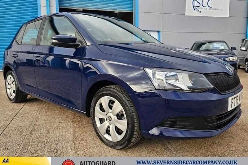 Blue Used 2016 Skoda Fabia Hatchback | £7,250 (Good price) - Image 1/1