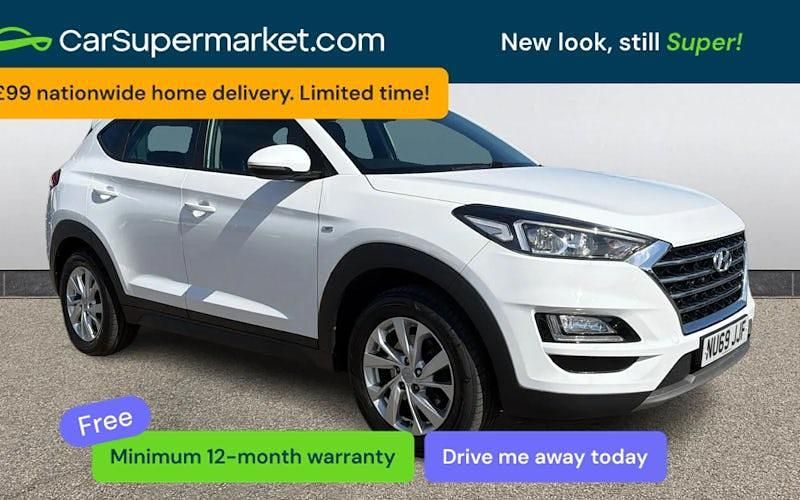 Used Hyundai Tucson SE 116 HP (85 kW) 2019 White SUV