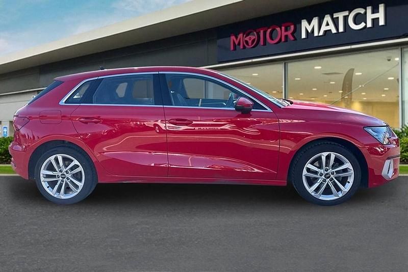 Used Audi A3 Sportback Sport 150 HP (110 kW) 2022 Red Hatchback