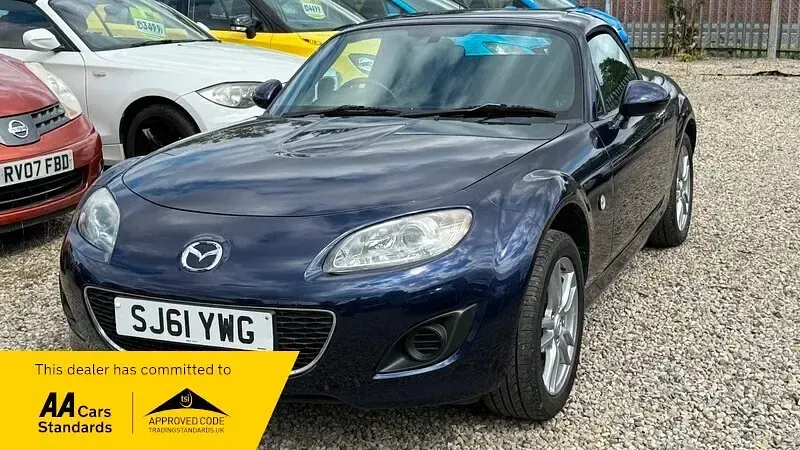 Used Mazda MX5 126 HP (92 kW) 2012 Blue Cabriolet