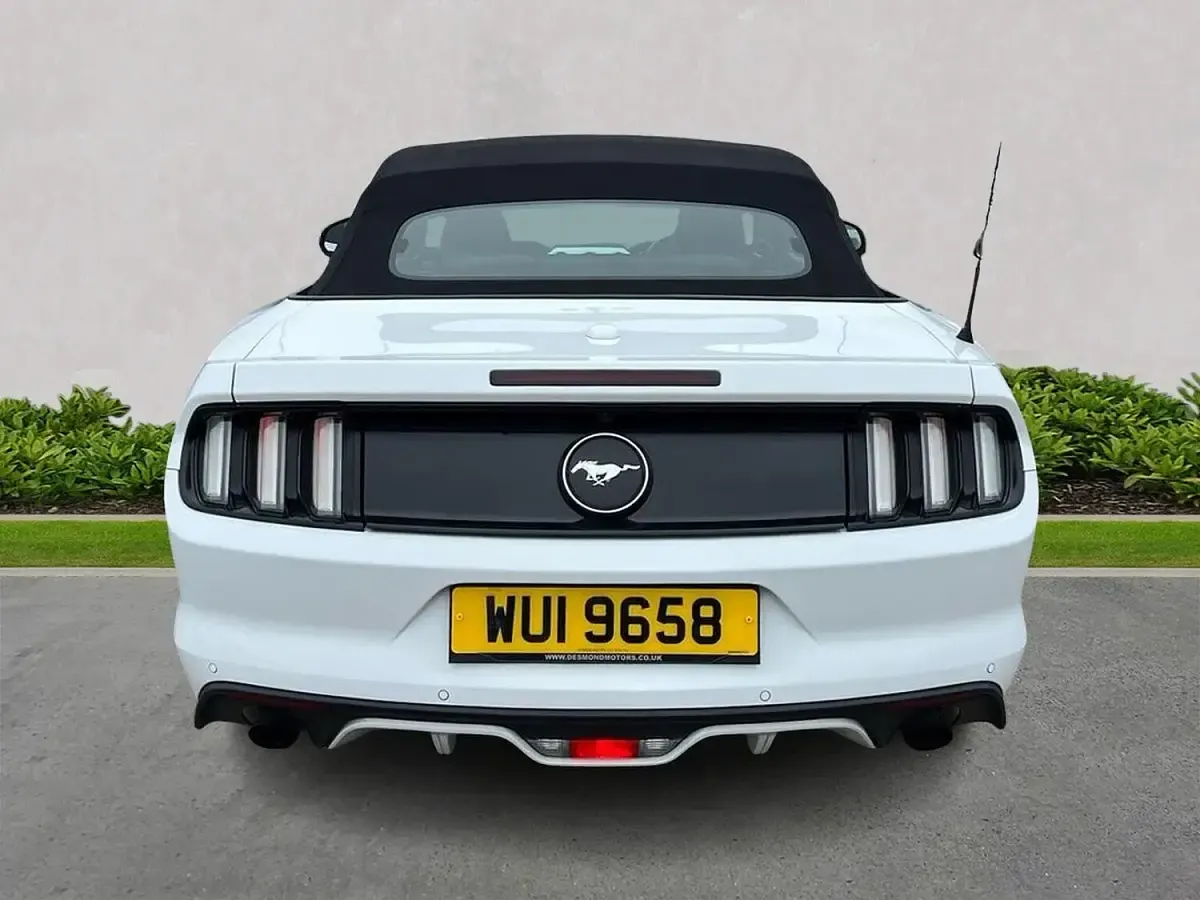 Used Ford Mustang 317 HP (233 kW) 2018 White Cabriolet