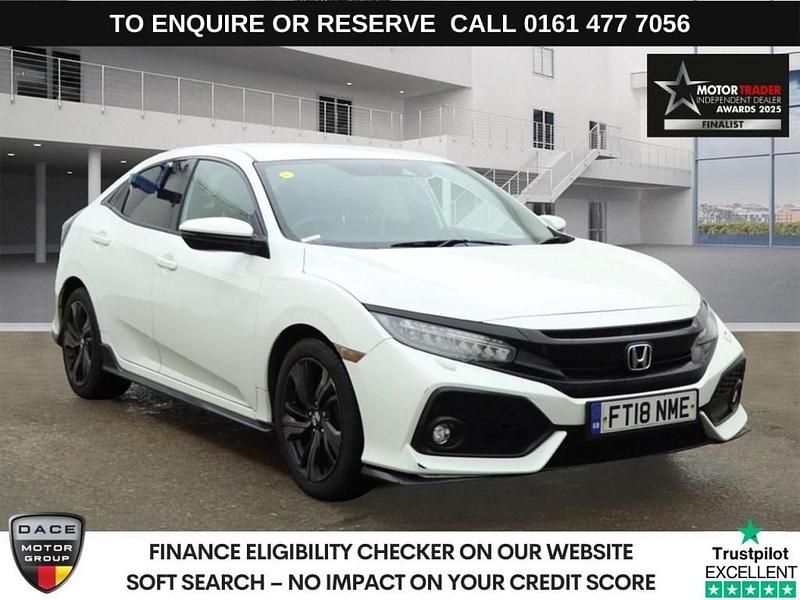 White Used 2018 Honda Civic Sport Hatchback | £10,890 (Fair price) - Image 1/3