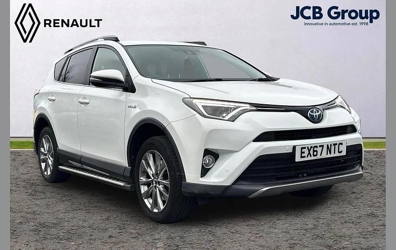 White Used 2017 Toyota RAV4 Hybrid SUV | £17,995 (Good price) - Image 1/4