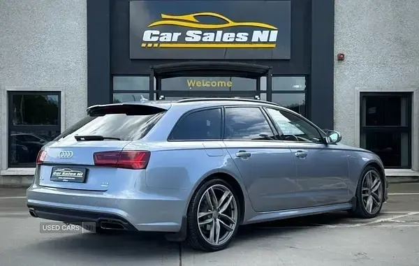 Used Audi A6 Black Edition 187 HP (137 kW) 2017 Grey Estate