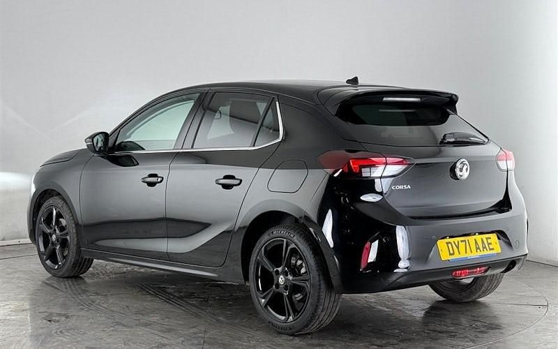Used Vauxhall Corsa Elite 101 HP (74 kW) 2021 Black Hatchback