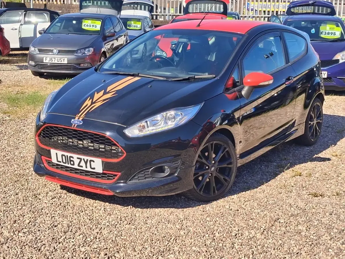 Used Ford Fiesta Zetec 2016 Black Hatchback