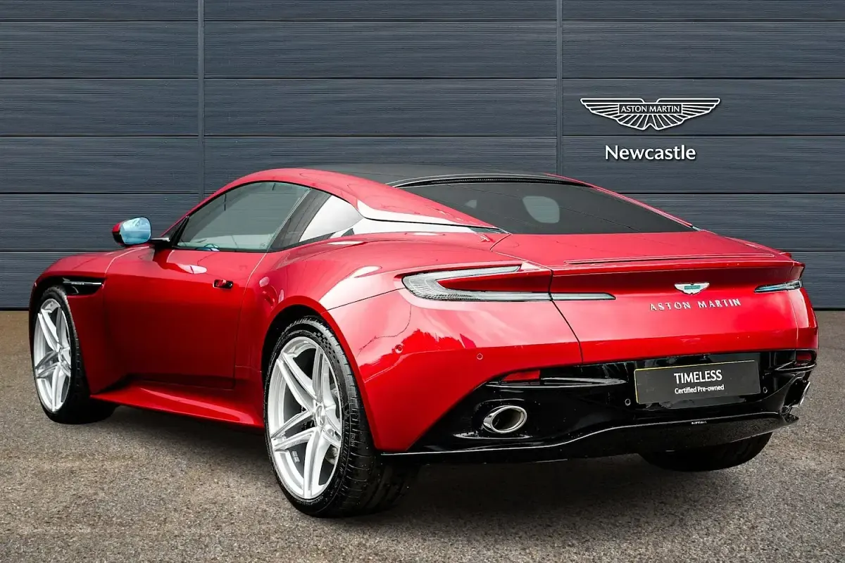 New Aston Martin V8 2026 Red Coupe