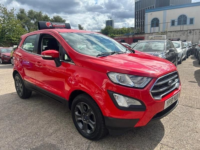 Red Used 2018 Ford Ecosport Zetec SUV | £6,490 (Good price) - Image 1/4
