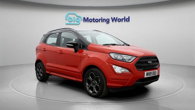 Used Ford Ecosport ST-Line 123 HP (90 kW) 2019 Red SUV