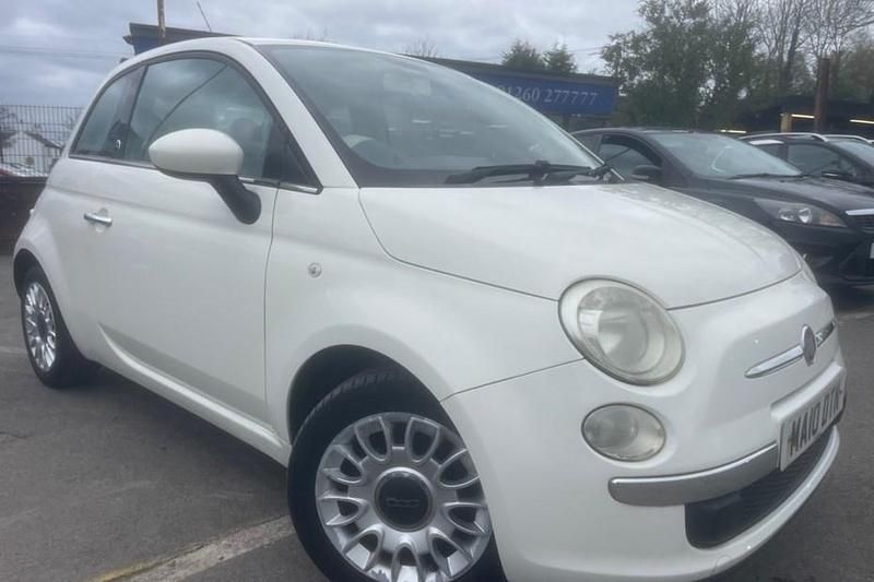 Used Fiat 500 69 HP (50 kW) 2010 White Hatchback