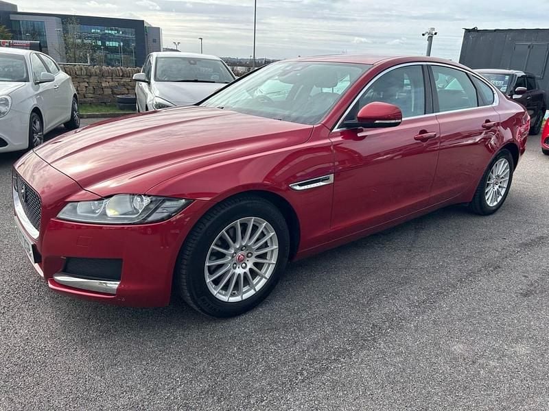 Used Jaguar XF Prestige 2017 Red Sedan