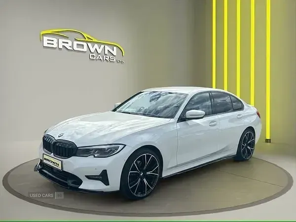 Used BMW 320 Sport Line 2019 White Sedan