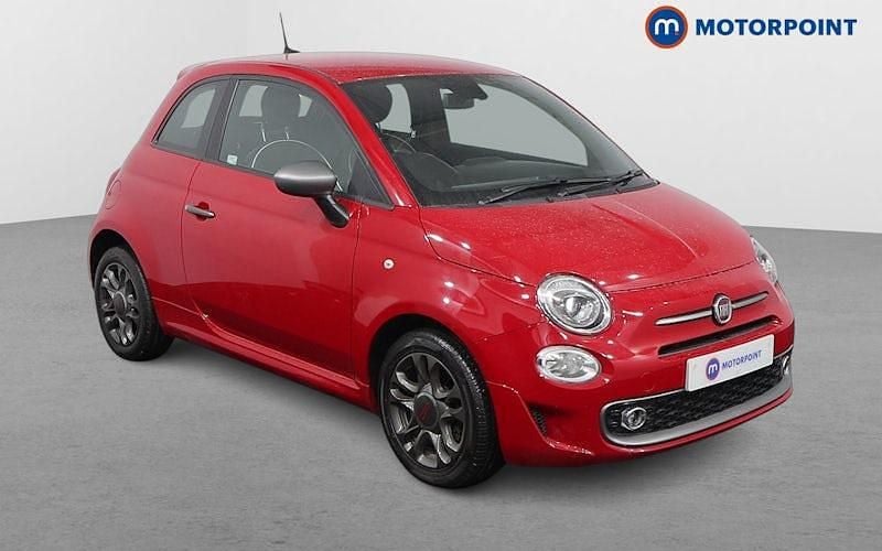 Red Used 2020 Fiat 500 Sport Hatchback | £9,199 (Fair price) - Image 1/4