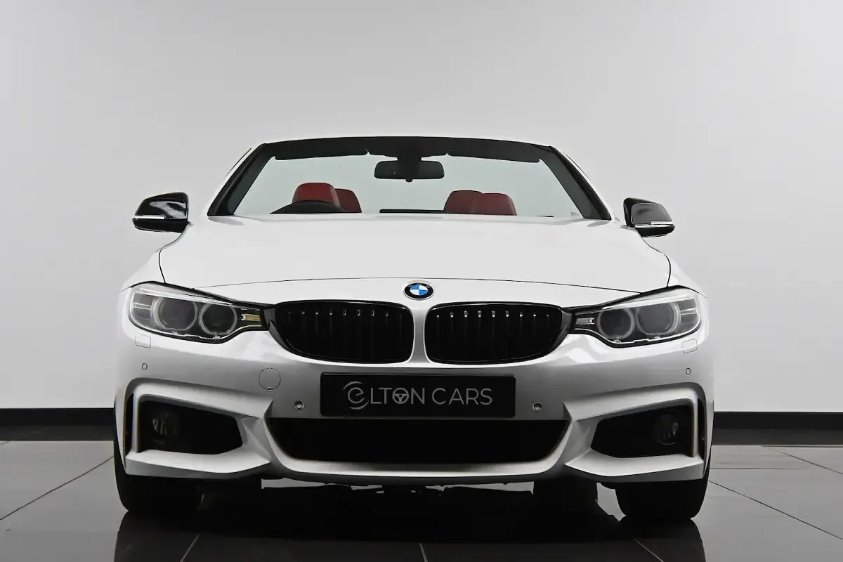 Used BMW 420 Cabriolet M Sport 2014 White Cabriolet