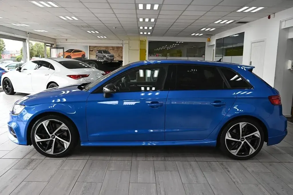 Used Audi S3 Sportback Black Edition 2019 Blue Hatchback