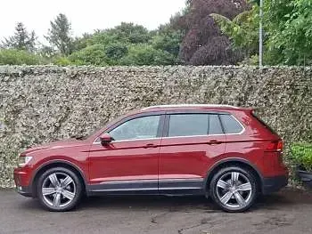 Used VW Tiguan Match 150 HP (110 kW) 2019 Red SUV