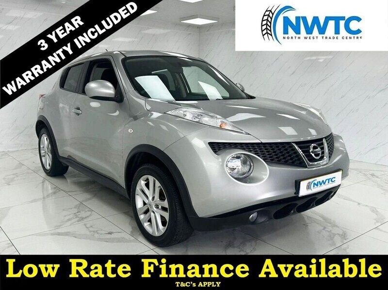 Silver Used 2013 Nissan Juke Acenta SUV | £6,395 (Good price) - Image 1/3