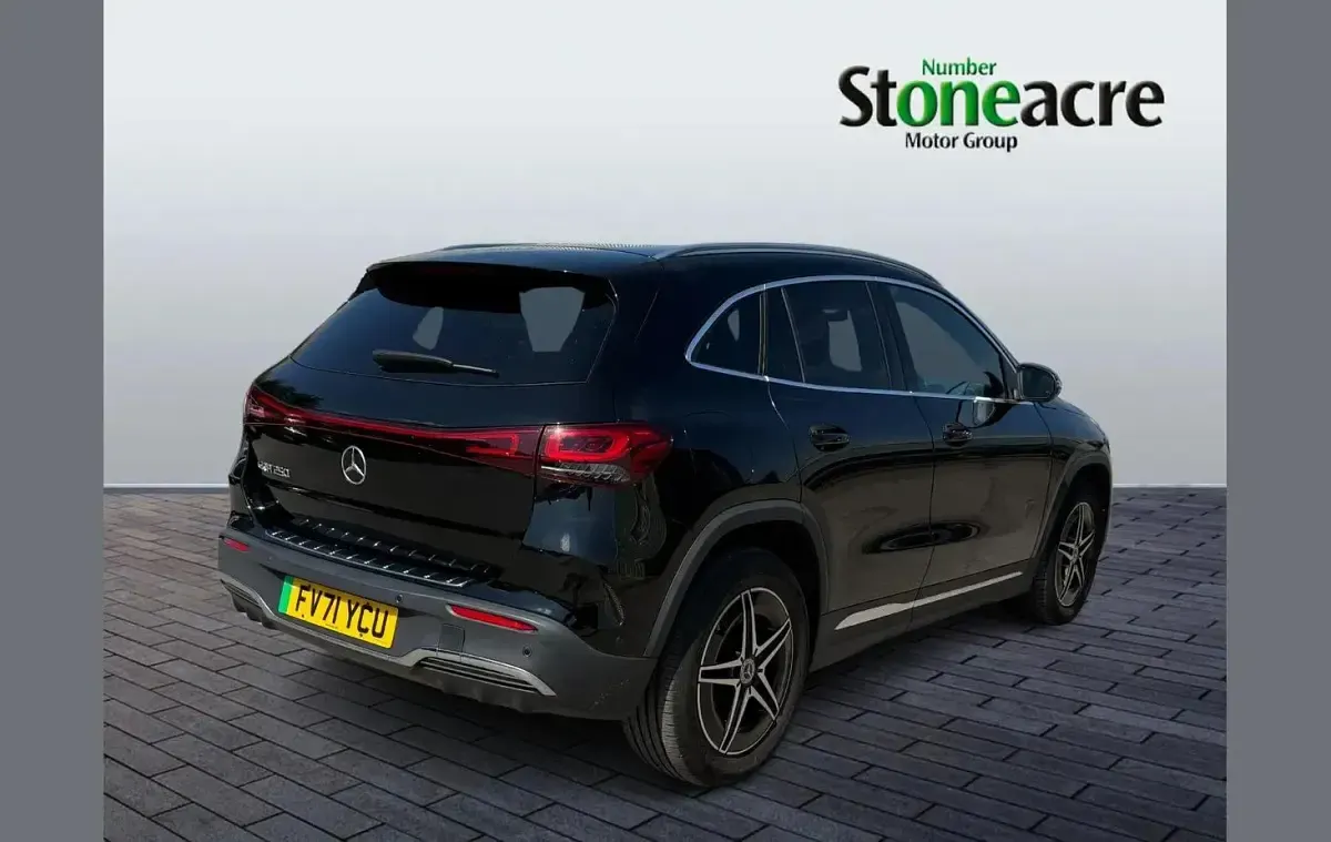 Used Mercedes EQA250 AMG line 139 kW (190 HP) 2022 Black SUV