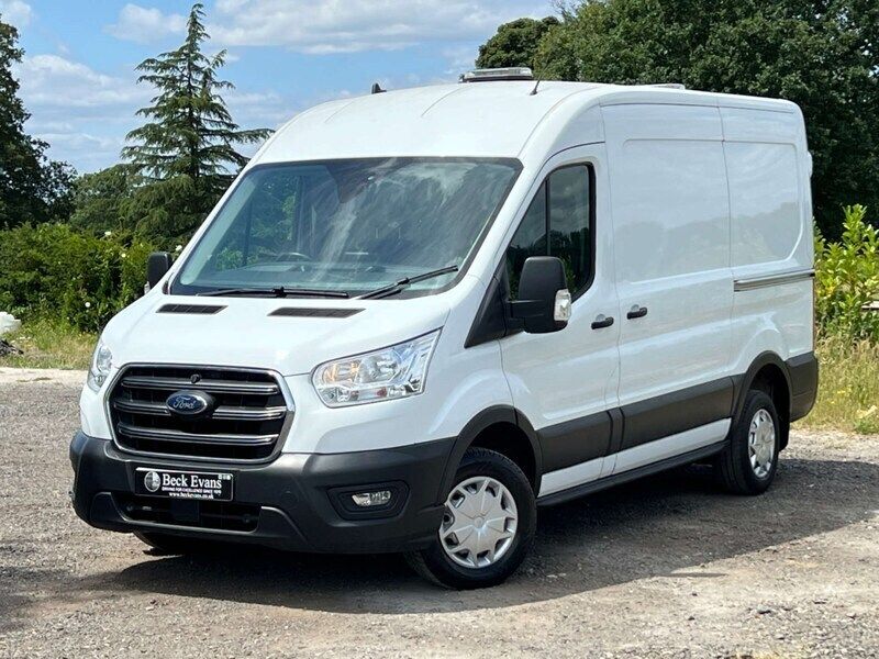 White Used 2022 Ford Transit Trend | £14,499 (Super price) - Image 1/3