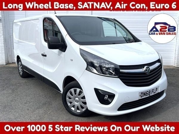 White Used 2018 Vauxhall Vivaro drive Van | £11,976 (Fair price) - Image 1/1