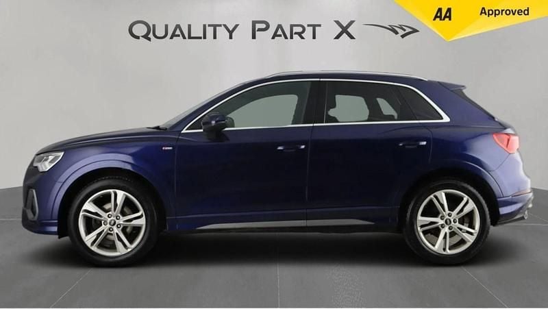 Used Audi Q3 S-Line 150 HP (110 kW) 2021 Blue SUV
