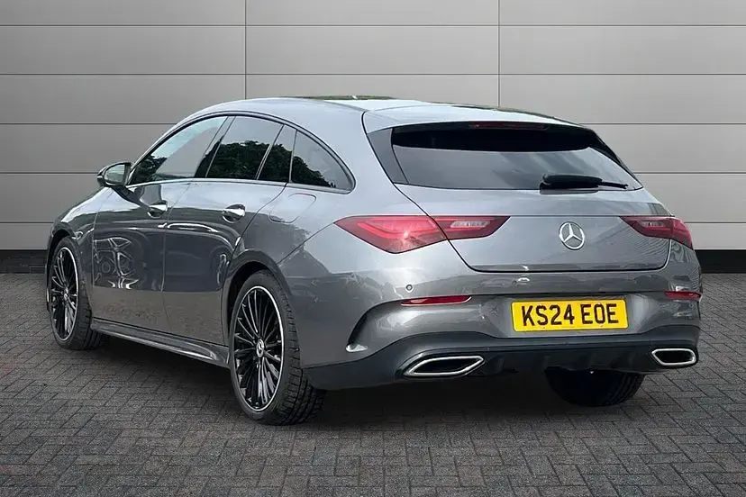 Used Mercedes CLA220 AMG Line Premium Plus 190 HP (139 kW) 2024 Mountain grey Sedan