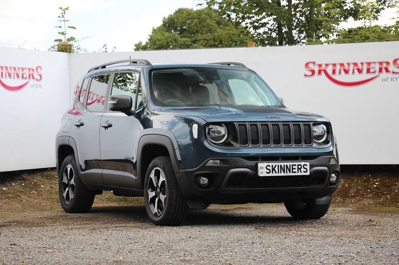 Blue Used 2021 Jeep Renegade Trailhawk SUV | £17,995 (Fair price) - Image 1/4