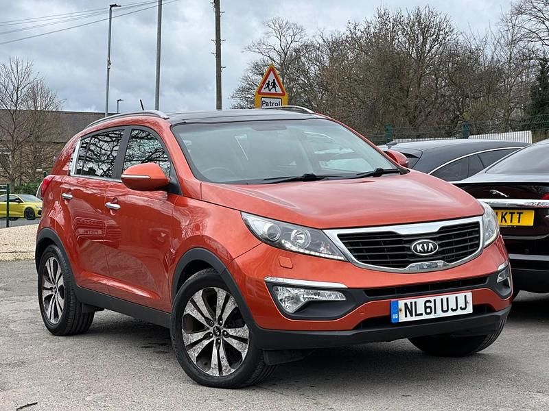 Used Kia Sportage 115 HP (84 kW) 2011 Orange SUV