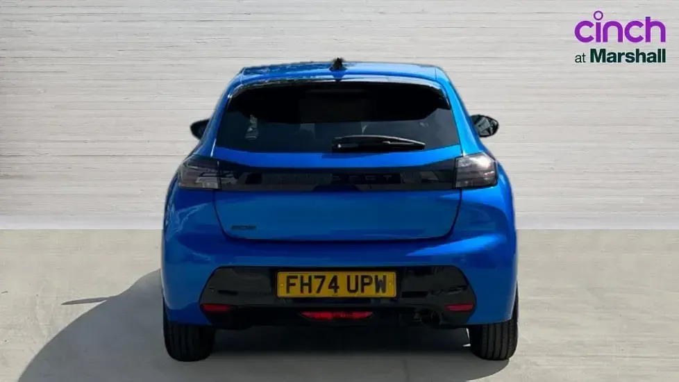Used Peugeot 208 Allure 101 HP (74 kW) 2025 Blue Hatchback