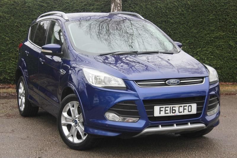 Used Ford Kuga Sport 150 HP (110 kW) 2016 Deep impact blue metallic SUV
