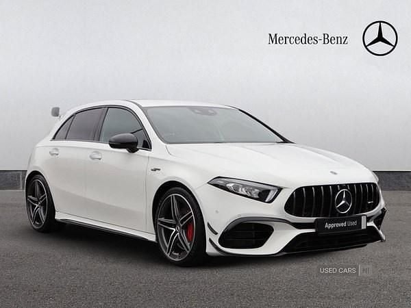 White Used 2020 Mercedes A45 AMG Hatchback | £33,995 (Fair price) - Image 1/4