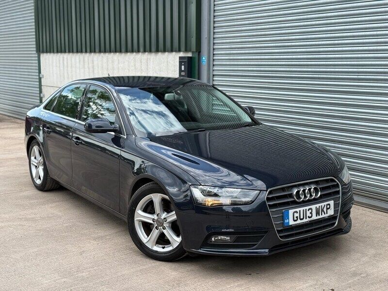 Blue Used 2013 Audi A4 Sedan | £5,495 (Fair price) - Image 1/4