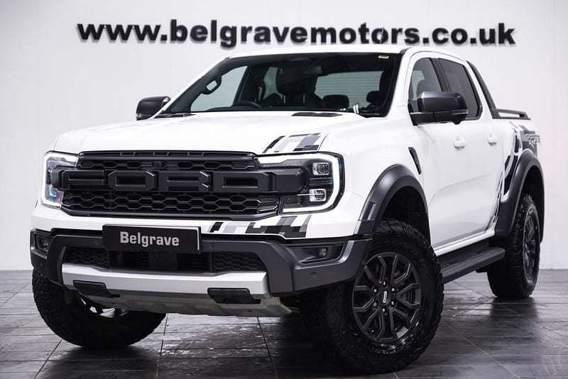 White Used 2023 Ford Ranger Raptor Pickup | £41,980 (A bit pricey) - Image 1/4