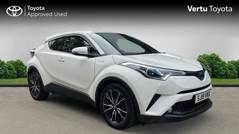 White Used 2018 Toyota C-HR SUV | £18,050 (Fair price) - Image 1/3