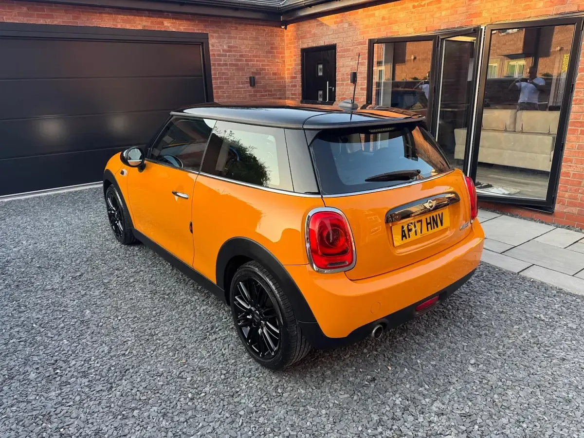 Used Mini Cooper Hatch 2017 Orange Hatchback