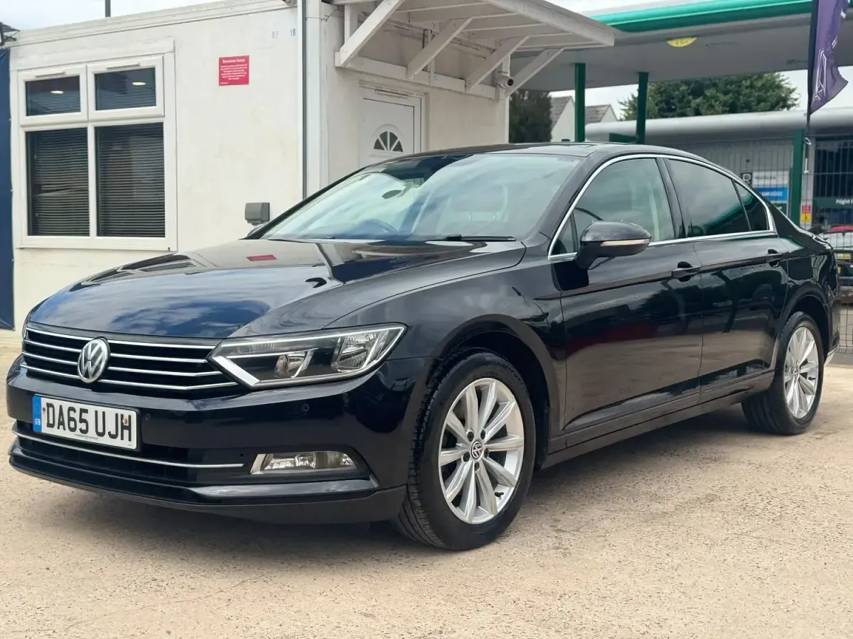 Used VW Passat Business 150 HP (110 kW) 2015 Black Sedan