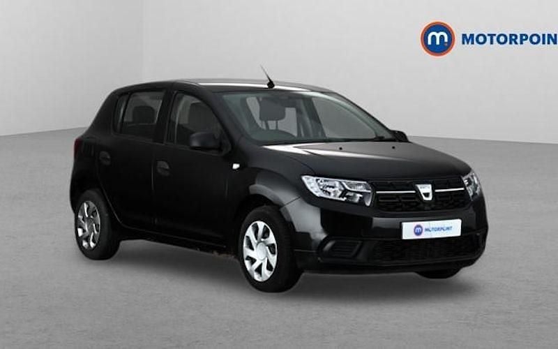 Used Dacia Sandero Ambiance 90 HP (66 kW) 2017 Black Hatchback