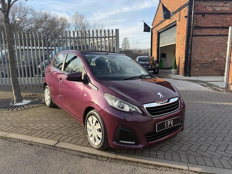 Used Peugeot 108 Active 68 HP (50 kW) 2014 Purple Hatchback
