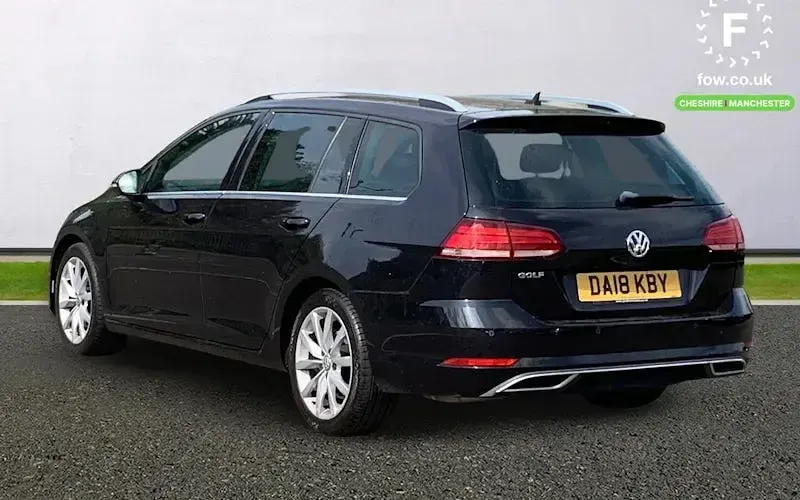 Used VW Golf VII GT 150 HP (110 kW) 2018 Black Estate