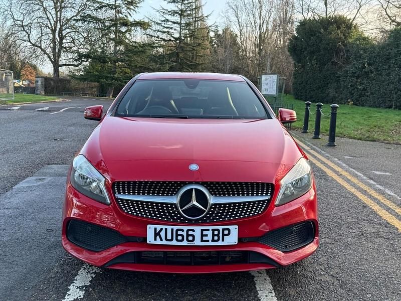 Used Mercedes A200 Executive 136 HP (100 kW) 2017 Red Hatchback