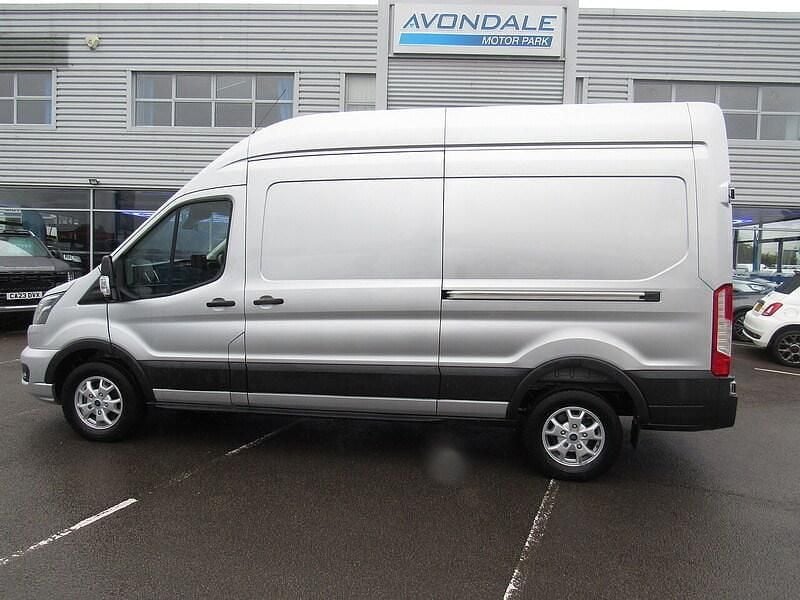 Used Ford Transit Limited 170 HP (125 kW) 2024 Moondust silver (metallic paint) Van