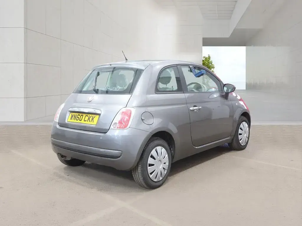 Used Fiat 500 Pop 69 HP (50 kW) 2010 Grey Hatchback