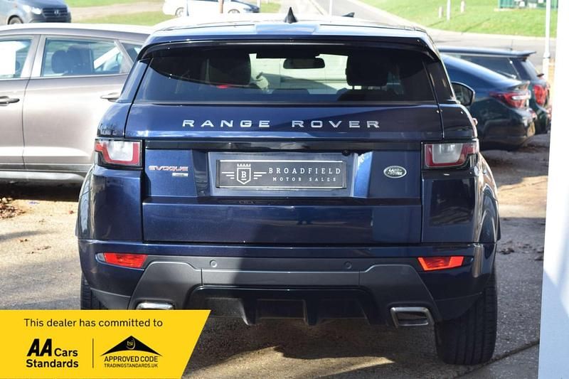 Used Land Rover Range Rover evoque HSE Dynamic 2017 Blue Estate