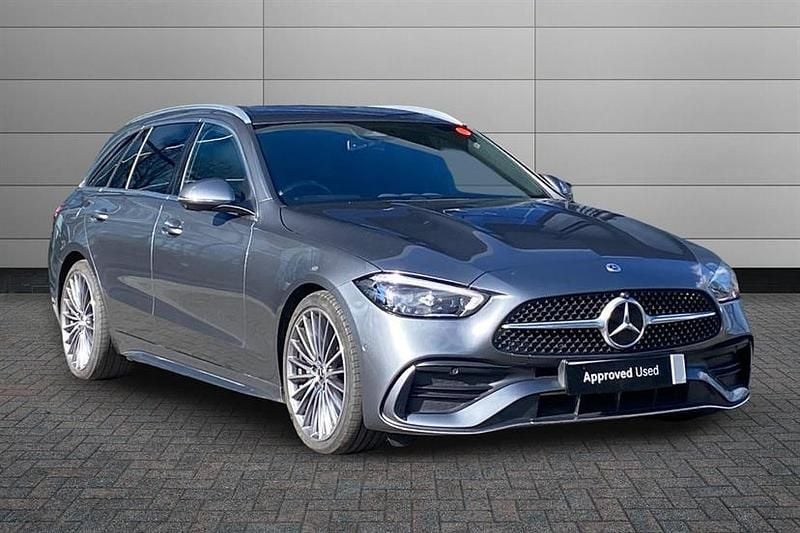 Used Mercedes C300 AMG Line Premium 265 HP (194 kW) 2023 Grey Estate