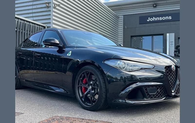 Used Alfa Romeo Giulia Quadrifoglio 503 HP (369 kW) 2022 Black Sedan