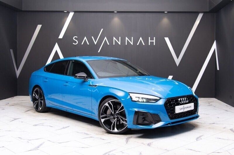 Blue Used 2021 Audi A5 Sportback Sport Hatchback | £35,000 (Expensive) - Image 1/4